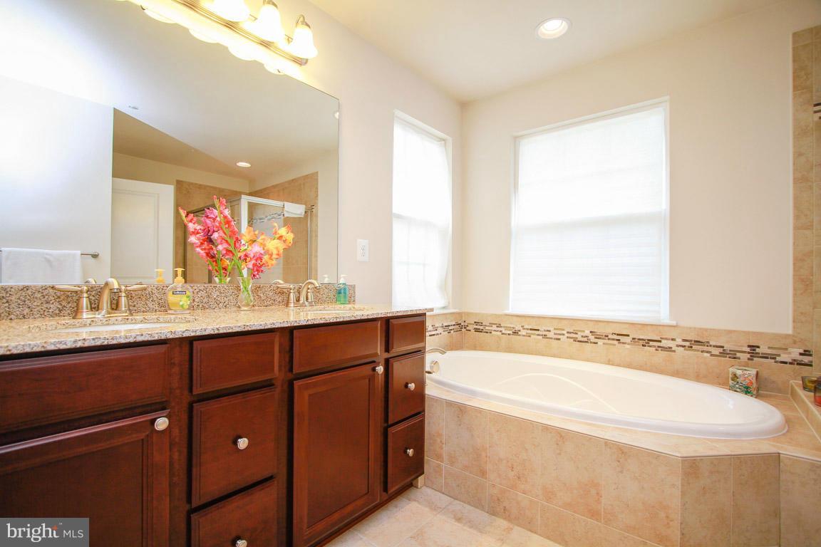 10502 Windlass Run Road Baltimore, MD 21220 - Photo 20 of 26 a bathroom with a bathtub sink and mirror