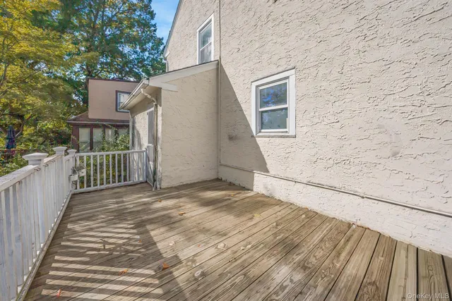 a view of a park with swings and slides