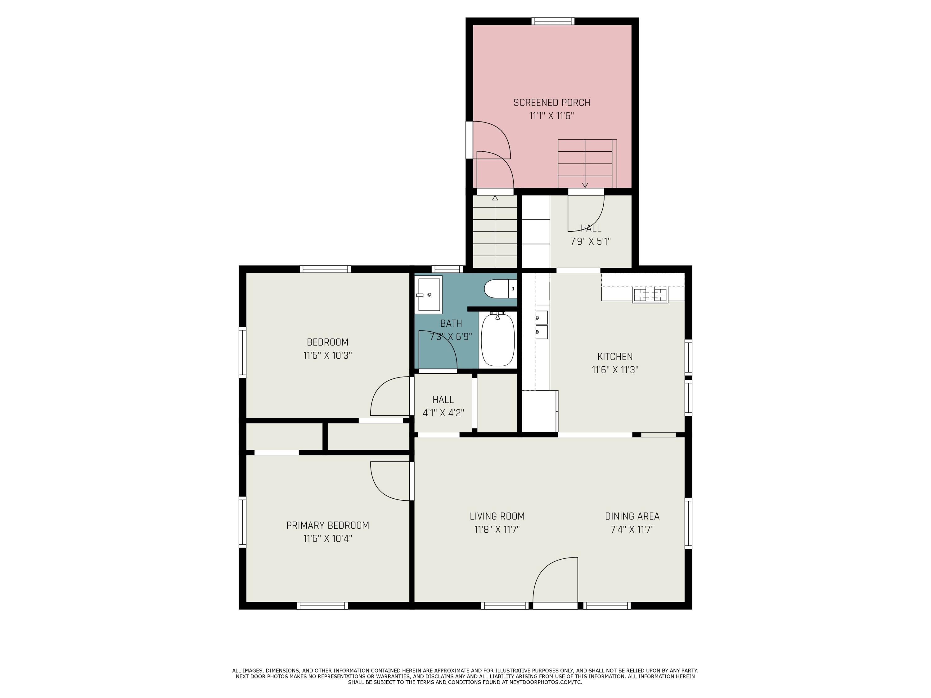 940 Athens Road Sherwood, MI 49089 - Photo 16 of 21 Main Floor Layout