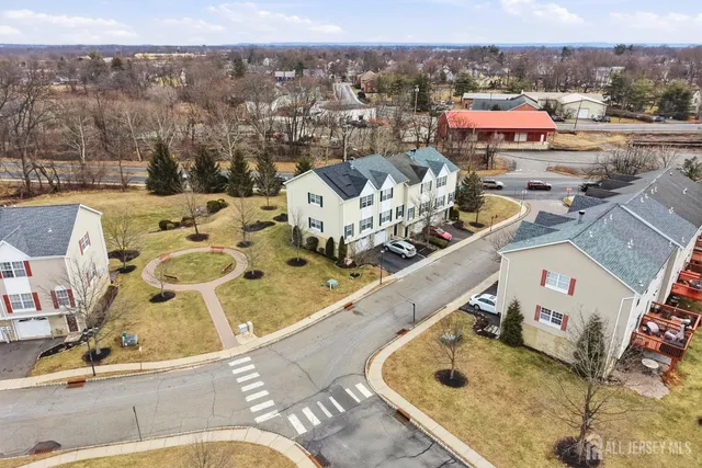 view of living room with wooden floor
