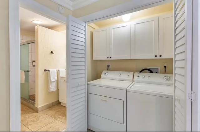 a view of an bike storage