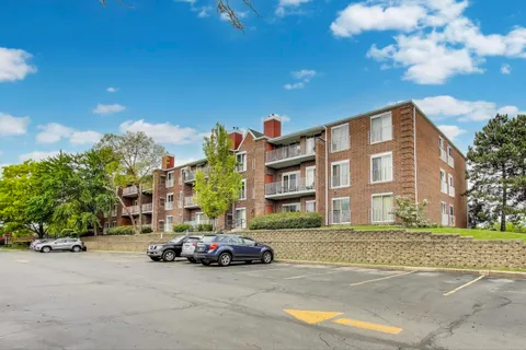a car parked in front of a building