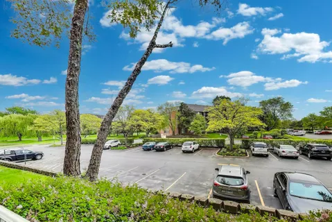 a view of a volley ball court
