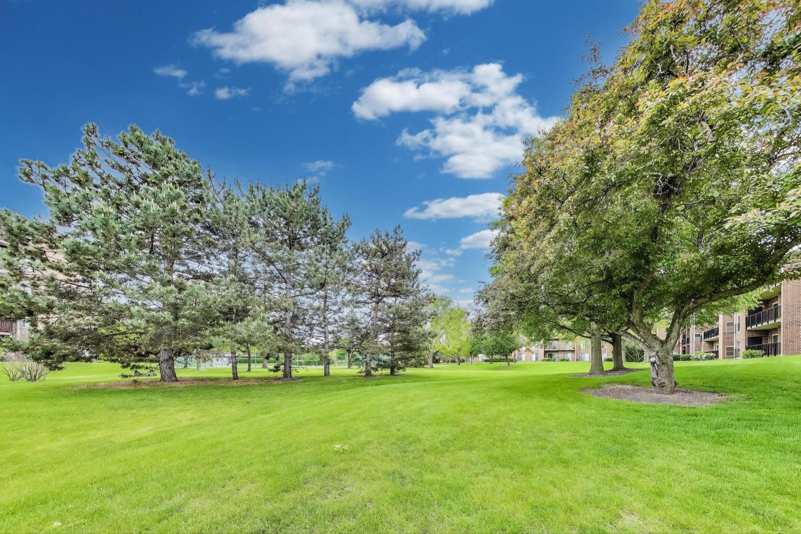 805 Leicester Road, Unit B105 Elk Grove Village, IL 60007 - Photo 26 of 37 a view of house with a garden