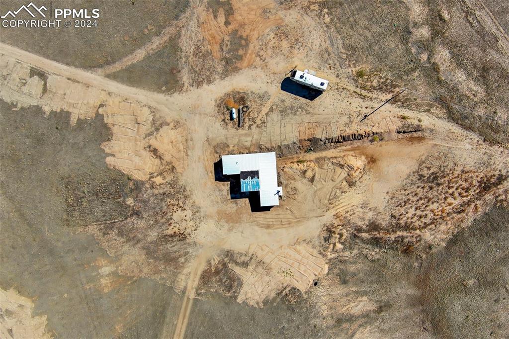9765 Berridge Road Calhan, CO 80808 - Photo 6 of 27 Aerial view