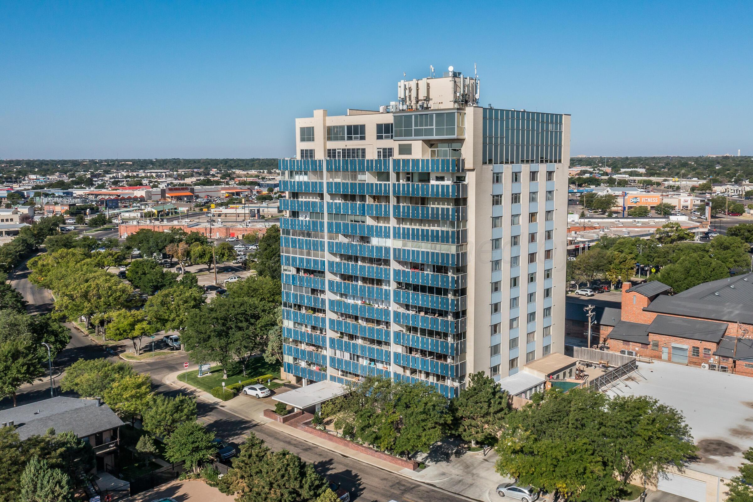 2028 South Austin Street, Unit 902 Amarillo, TX 79109 - Photo 16 of 23 a view of a city with tall buildings