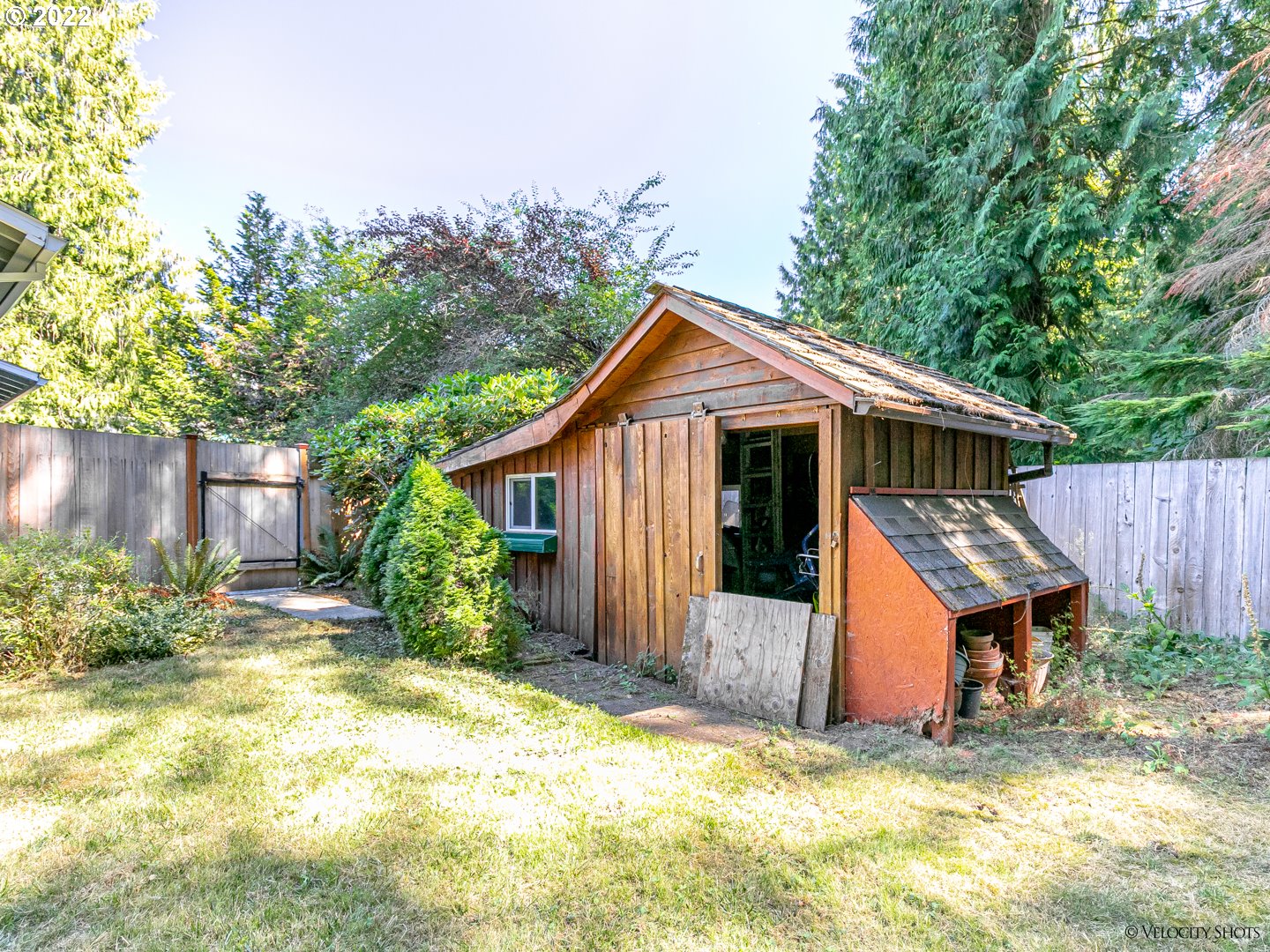 37260 Dubarko Road Sandy, OR 97055 - Photo 28 of 32 a view of a house with a yard and wooden fence