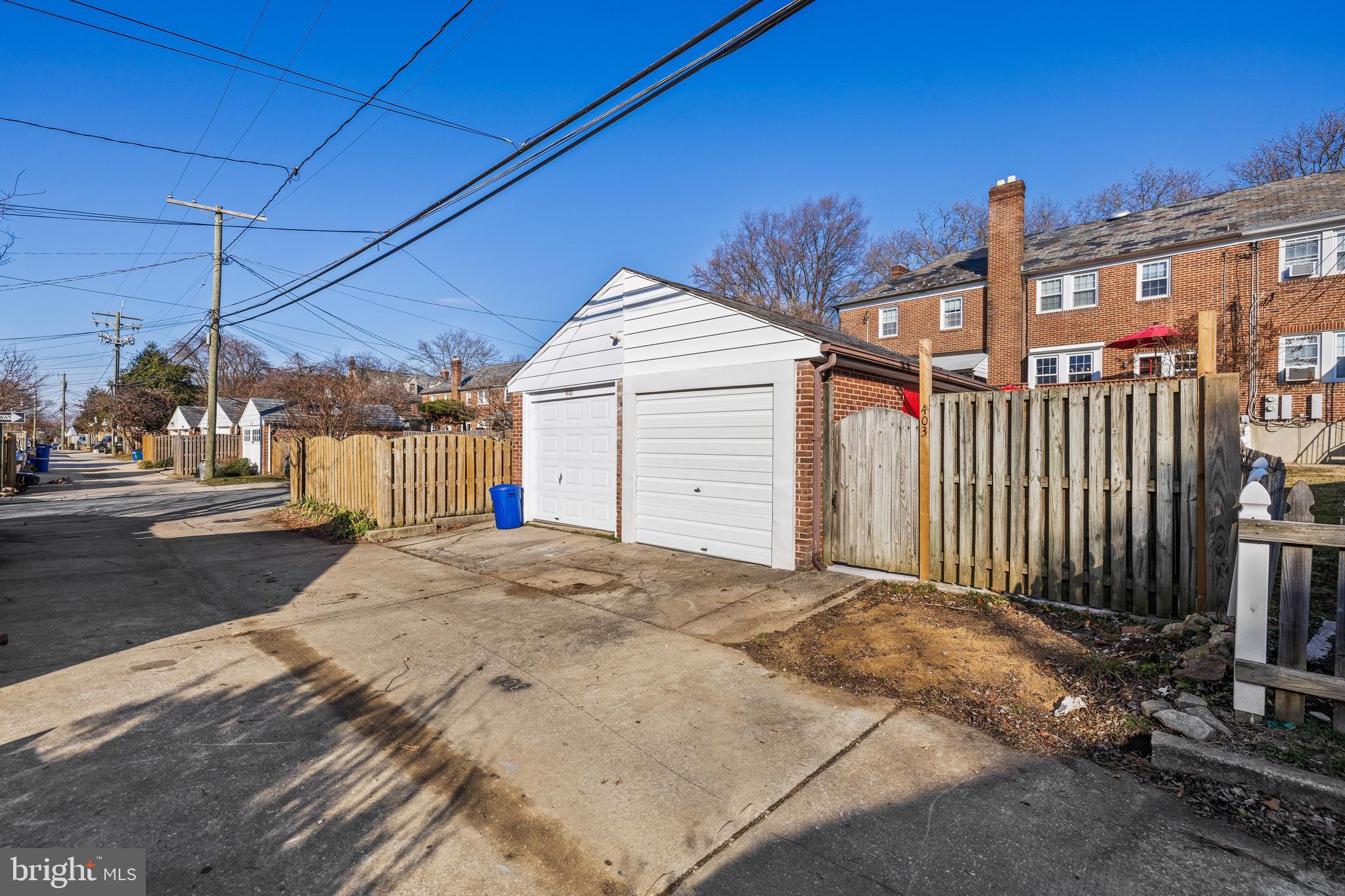 403 Dumbarton Road Baltimore, MD 21212 - Photo 33 of 36 1-Car Garage and 1-car Parking Pad