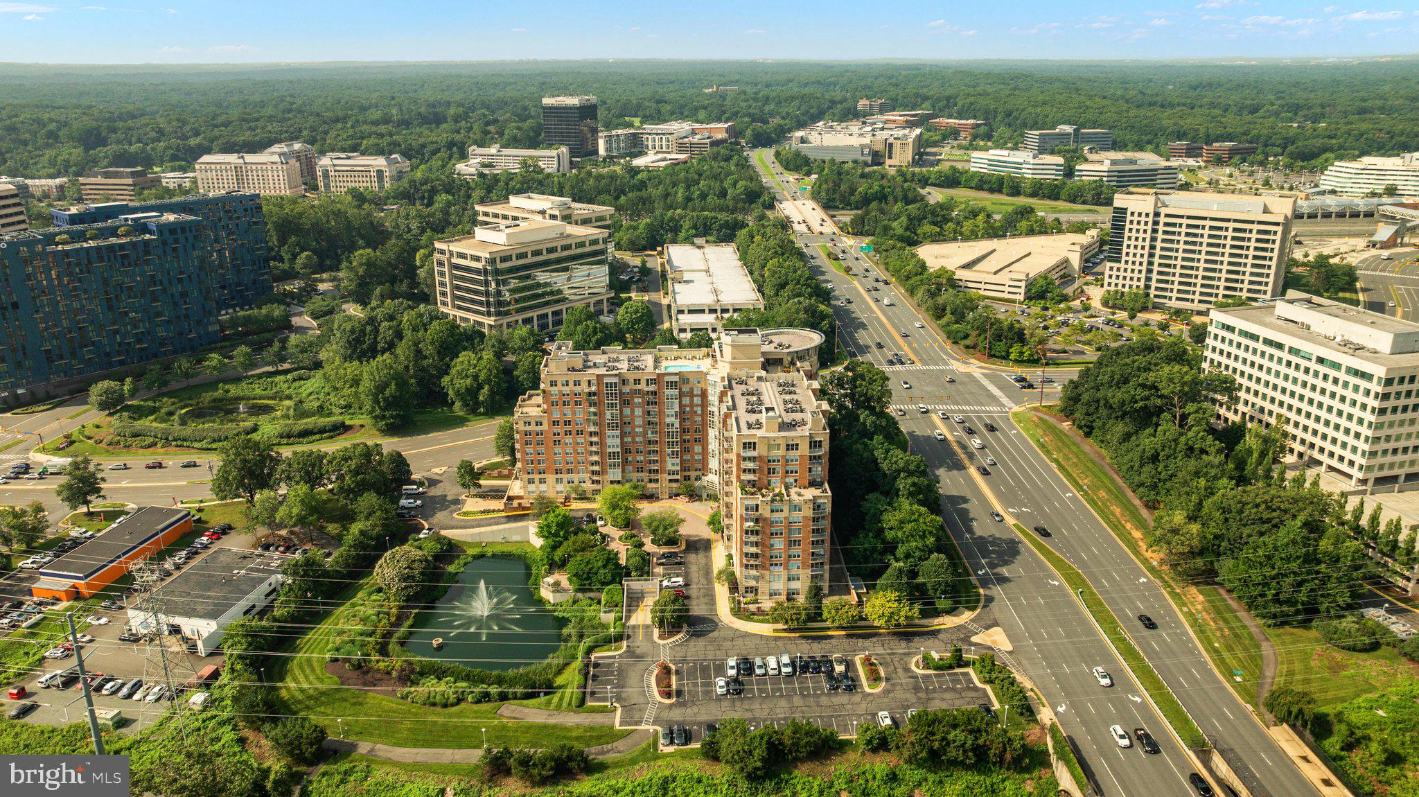 11800 Sunset Hills Road, Unit 815 Reston, VA 20190 - Photo 55 of 61 Southern view & access to Rt 267 =7.7 miles to IAD