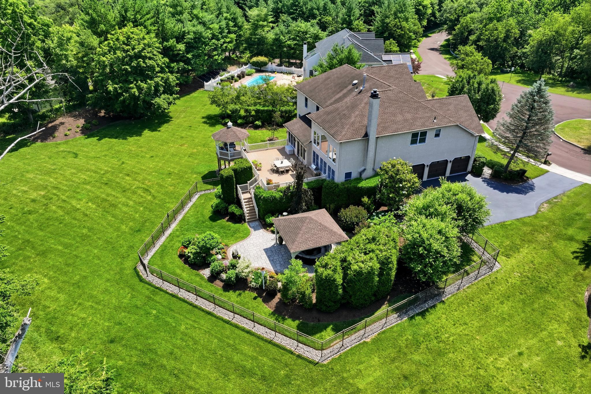 2303 Redtail Road Norristown, PA 19403 - Photo 49 of 53 an aerial view of residential house with outdoor space and street view