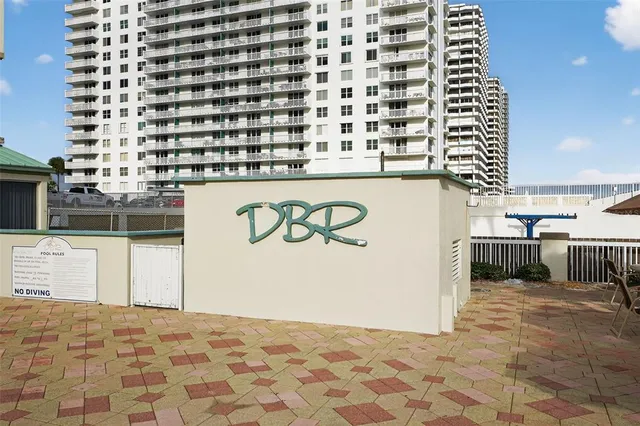 a view of a city with tall buildings