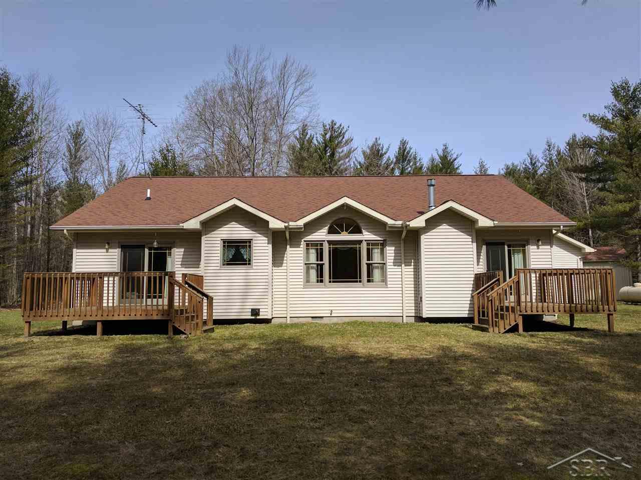 2573 Greenwood Road Alger, MI 48610 - Photo 23 of 34 Back of Home
