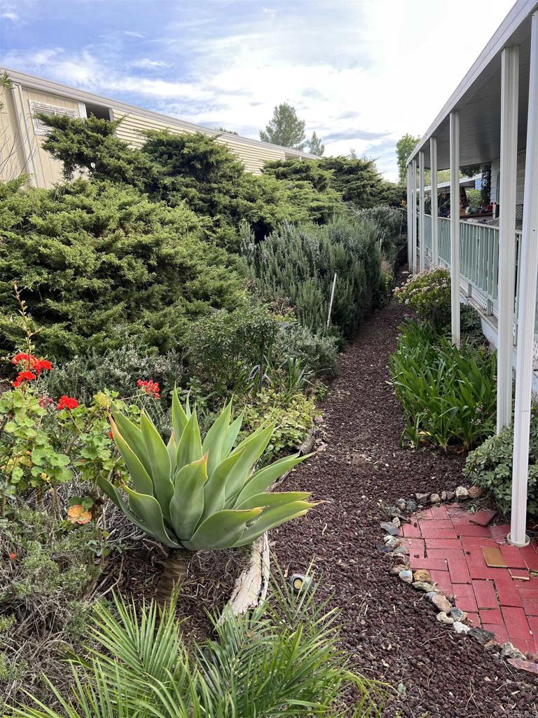 18218 Paradise Mountain Road, Unit SPACE 83 Valley Center, CA 92082 - Photo 50 of 50 a view of a garden with plants