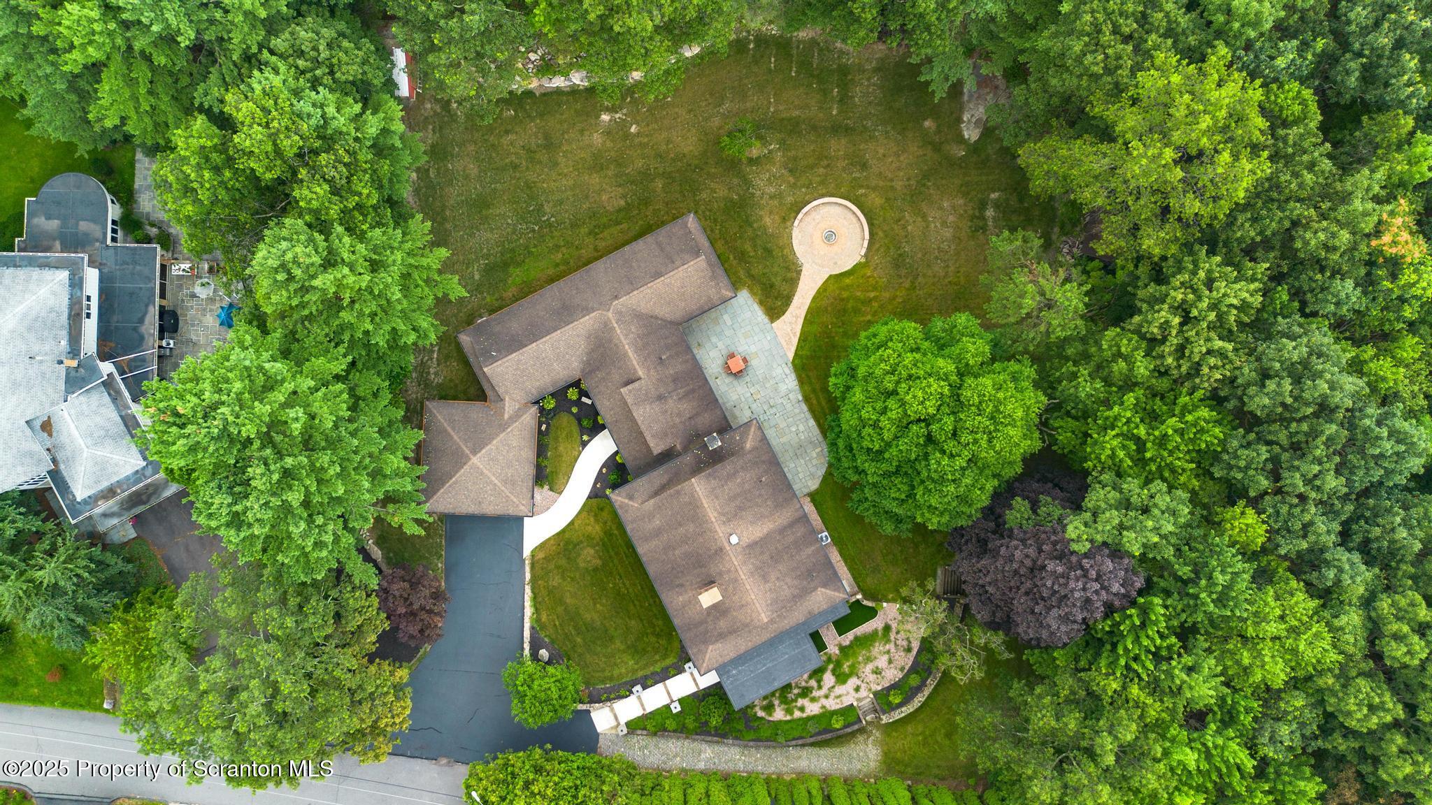 2001 Cleveland Avenue Scranton, PA 18505 - Photo 71 of 87 an aerial view of a house with garden space and street view