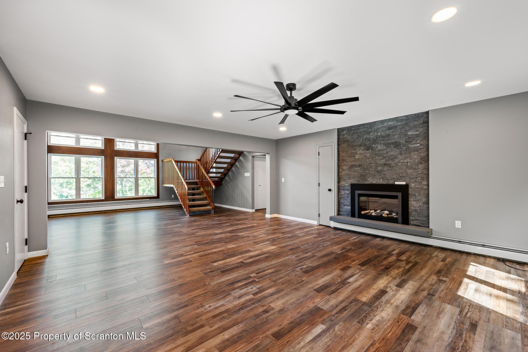 2001 Cleveland Avenue Scranton, PA 18505 - Photo 10 of 87 a view of an empty room with window and wooden floor