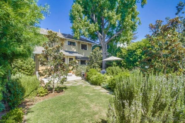 a view of a back yard