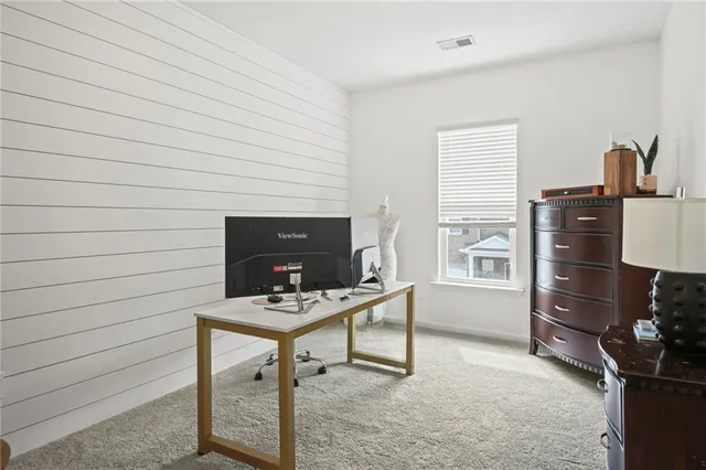 a house with a outdoor space