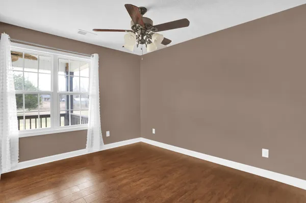 wooden floor in an empty room