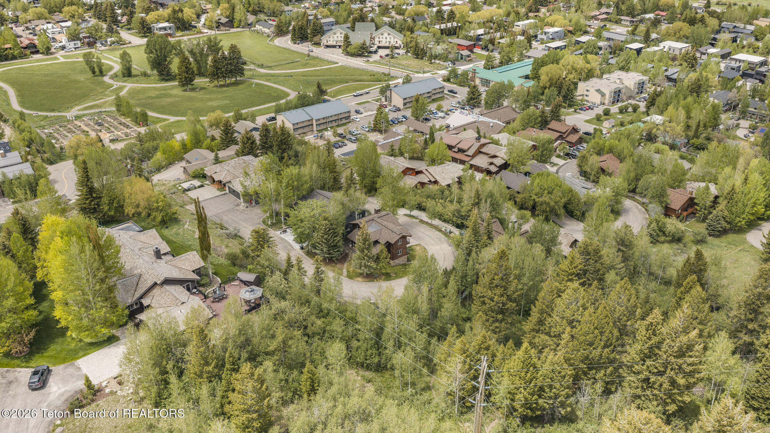 480 Henley Road Jackson, WY 83001 - Photo 56 of 57 Neighborhood aeriel