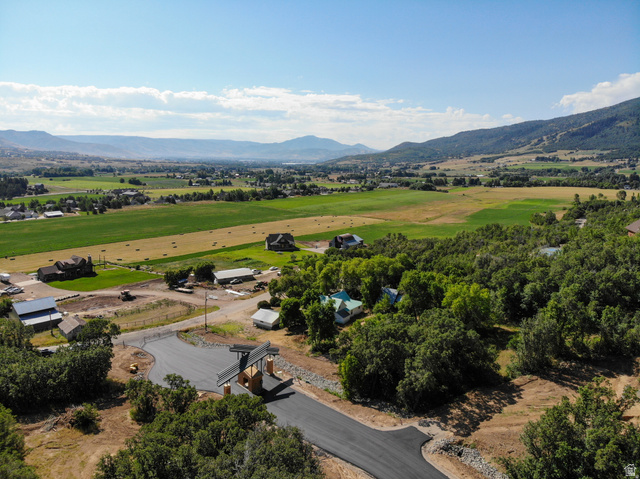 2808 East Arrowleaf Lane, Unit 2 Eden, UT 84310 - Photo 12 of 15 Aerial view of a mountainous background