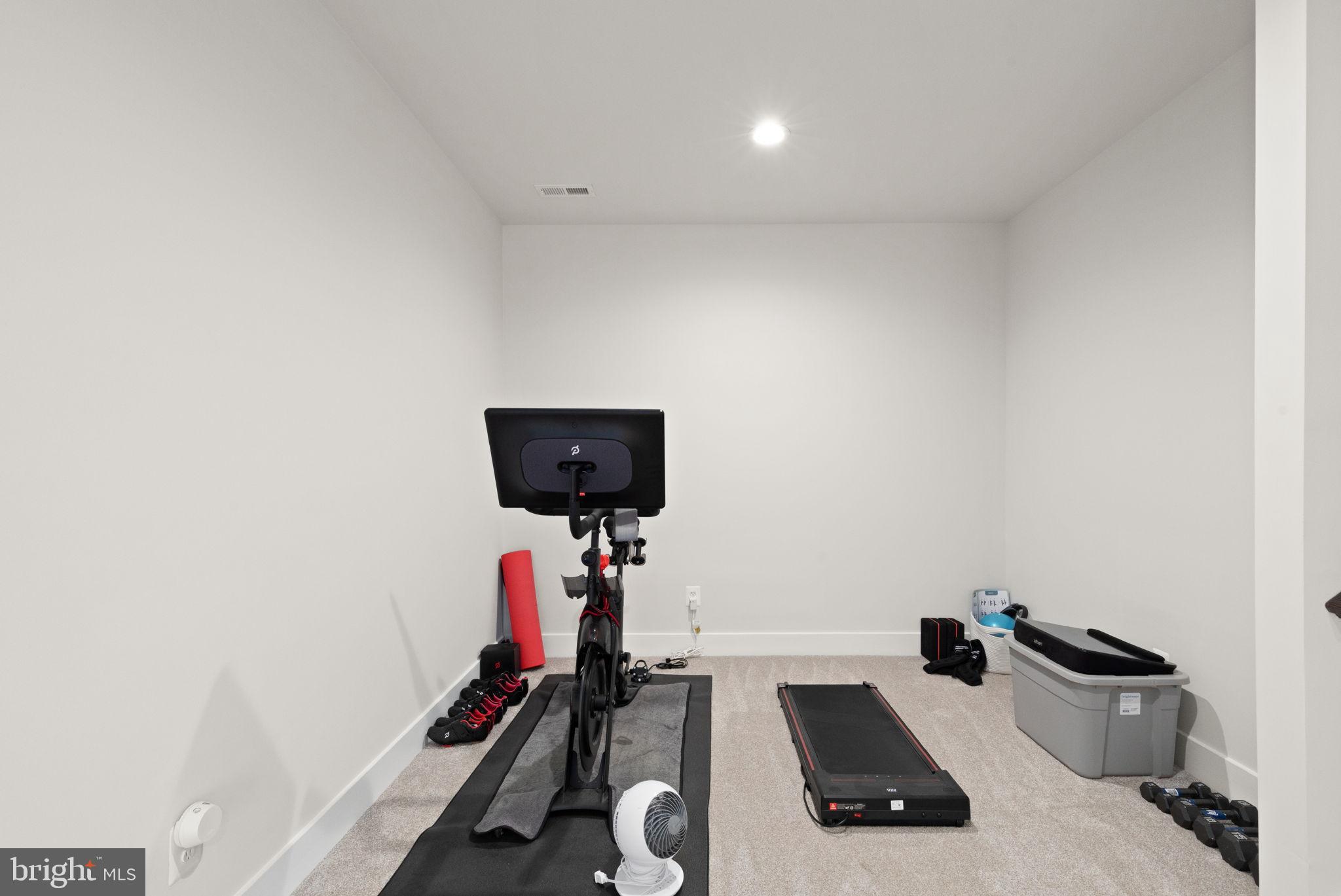 424 Osage Road Cockeysville, MD 21030 - Photo 40 of 52 a room with gym equipment