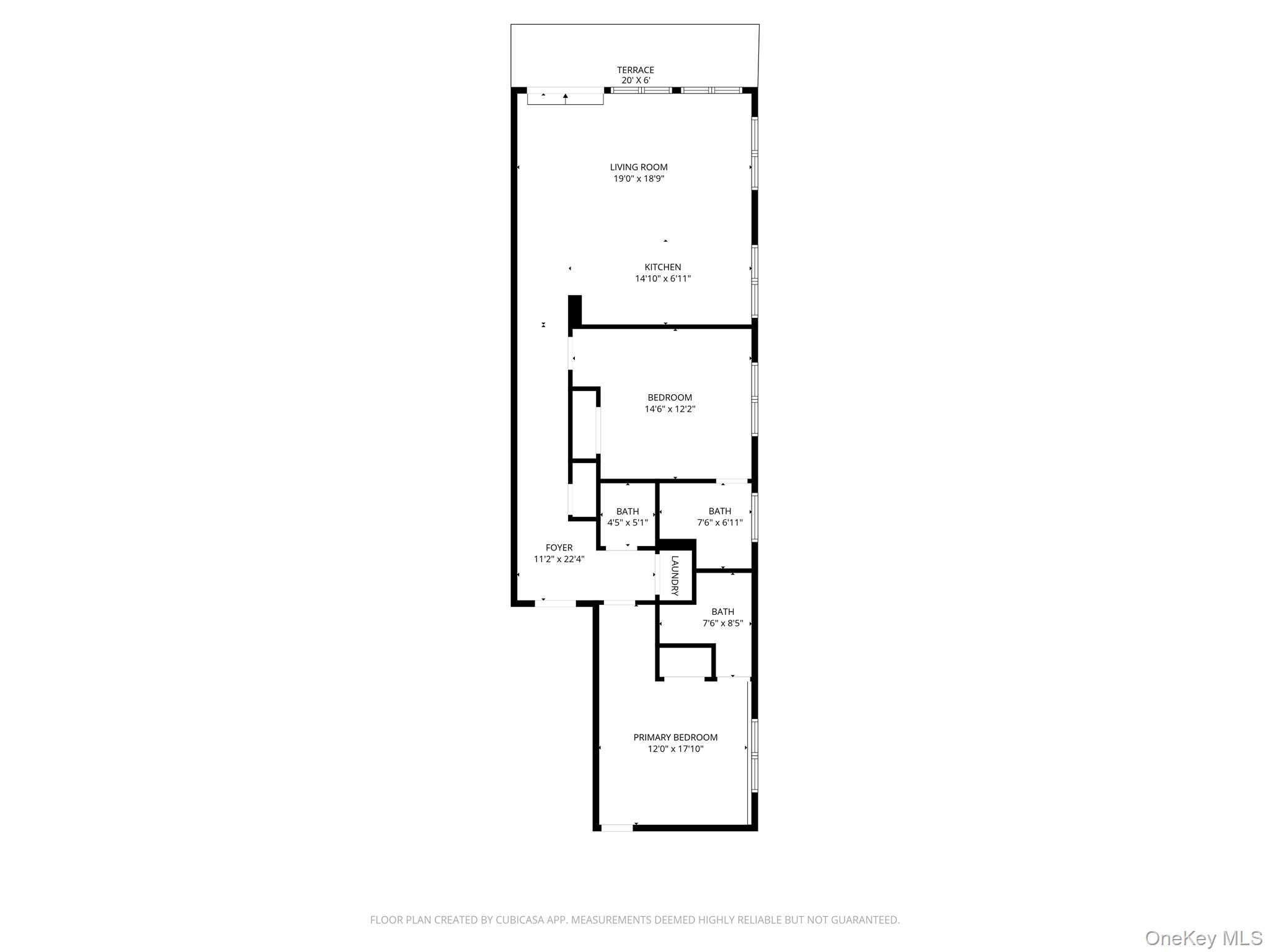 25 Leroy Place, Unit PH1 New Rochelle, NY 10805 - Photo 14 of 14 a picture of a floor plan