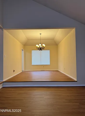 a view of a room with window