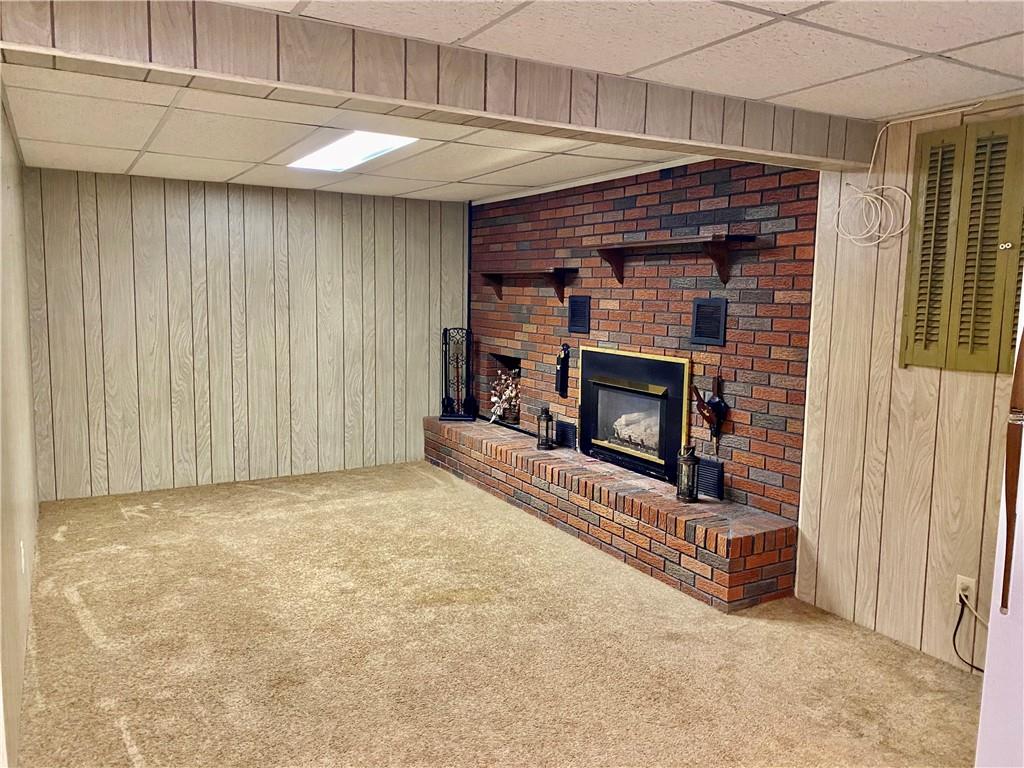 2079 Boyd School Road Wampum, PA 16157 - Photo 12 of 22 FAMILY ROOM IN BASEMENT OR SECOND LIVING QUARTERS WITH SEPARATE ENTRANCE.