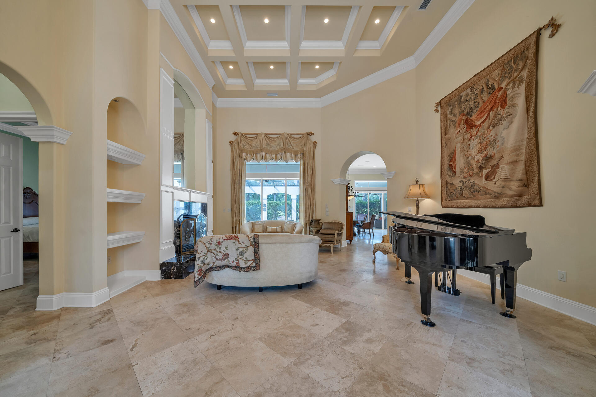2958 Pine Valley Road Miramar Beach, FL 32550 - Photo 17 of 96 a living room with furniture and a large window