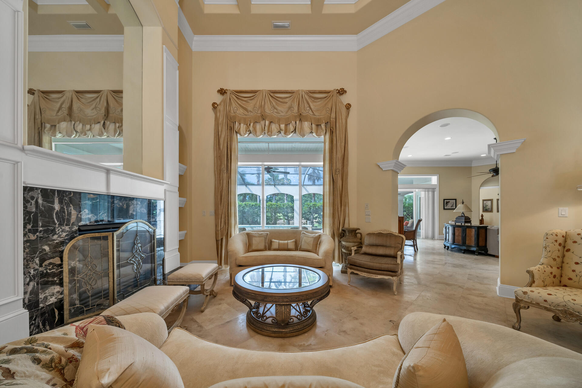 2958 Pine Valley Road Miramar Beach, FL 32550 - Photo 18 of 96 a living room with furniture and a large window