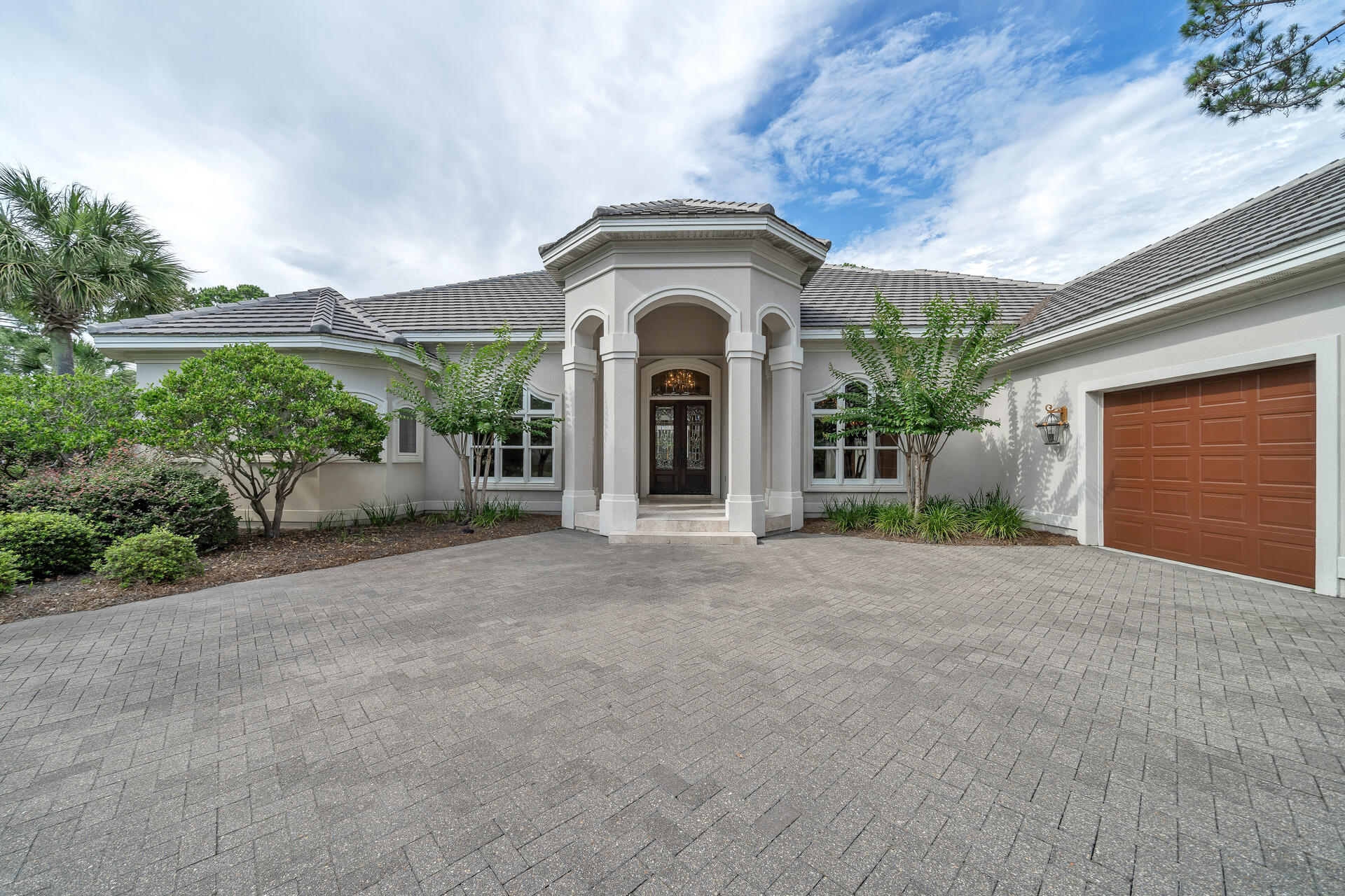 2958 Pine Valley Road Miramar Beach, FL 32550 - Photo 74 of 96 front view of a house with a garden