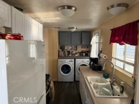 2751 South Reche Canyon Road, Unit 162 Colton, CA 92324 - Photo 4 of 11 a kitchen with a refrigerator a sink and a stove