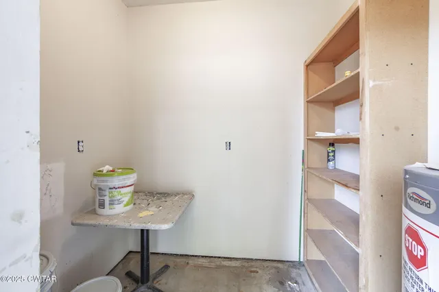 a backyard of a house