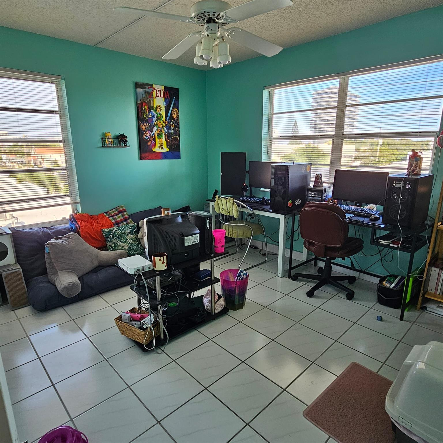 8530 Byron Avenue, Unit 406 Miami Beach, FL 33141 - Photo 7 of 35 a work room with furniture and a window