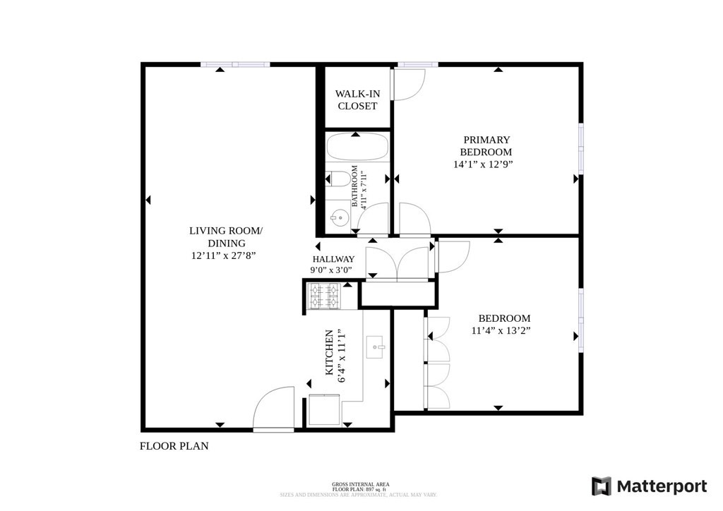 474 Broadway, Unit 49 Somerville, MA 02145 - Photo 19 of 19 a picture of a wall with a white wall and a white wall