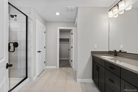 a view of a closet