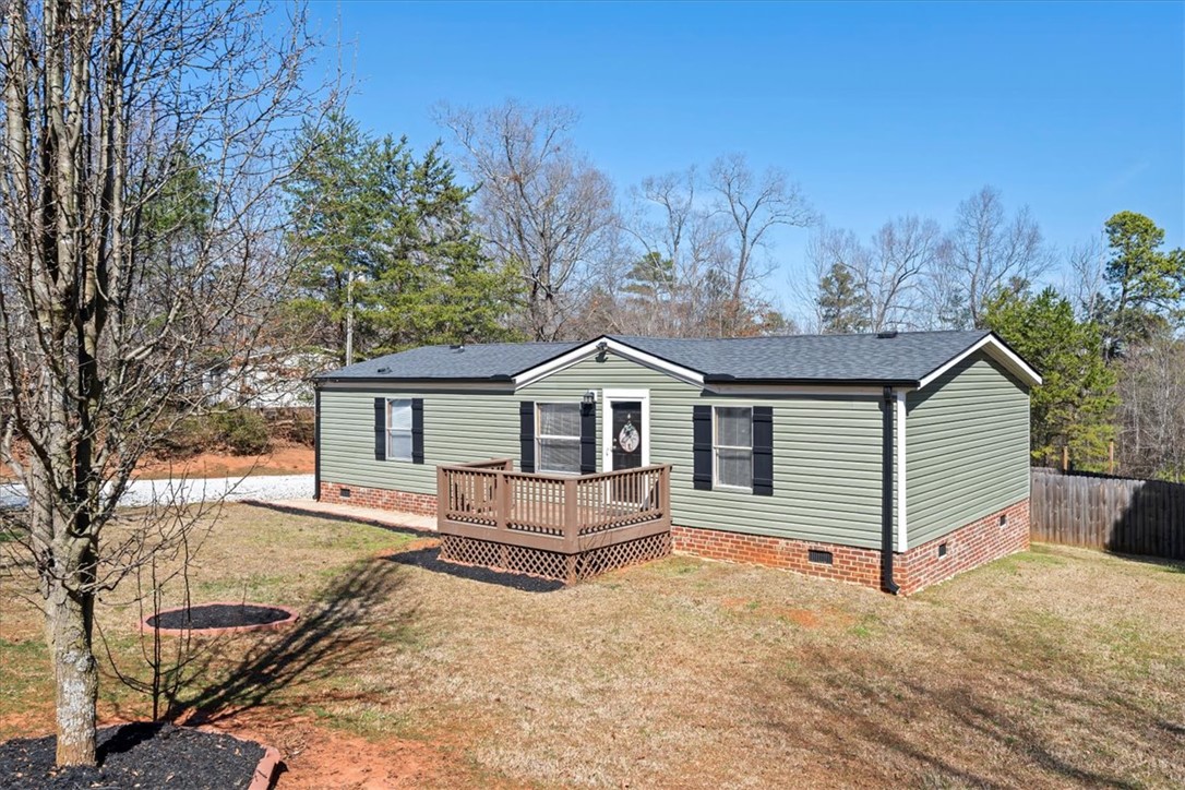 116 Steve Nix Road Seneca, SC 29678 - Photo 22 of 50 front elevation with brick base and porch