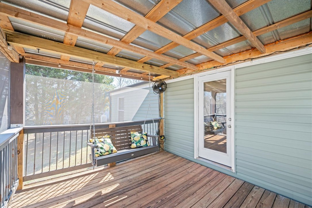 116 Steve Nix Road Seneca, SC 29678 - Photo 25 of 50 screened patio attached to home