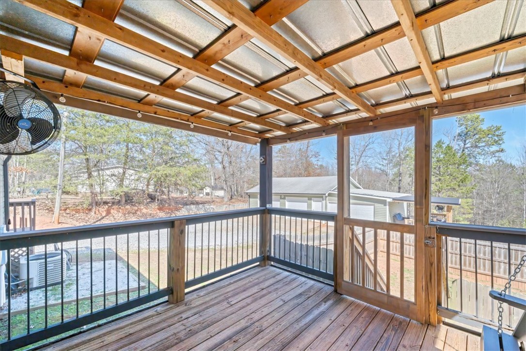 116 Steve Nix Road Seneca, SC 29678 - Photo 26 of 50 screened patio attached to home