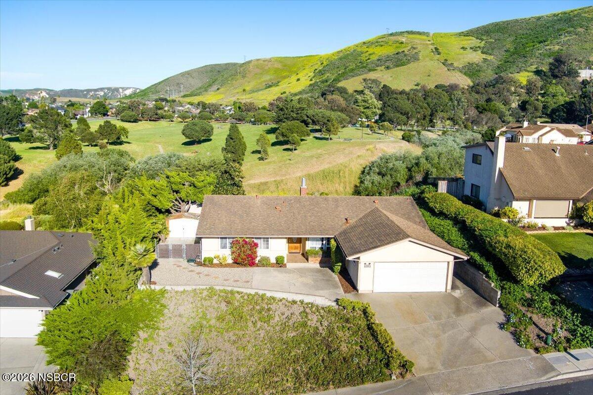 416 South Hawthorne Street Lompoc, CA 93436 - Photo 29 of 29 an aerial view of a house with a yard