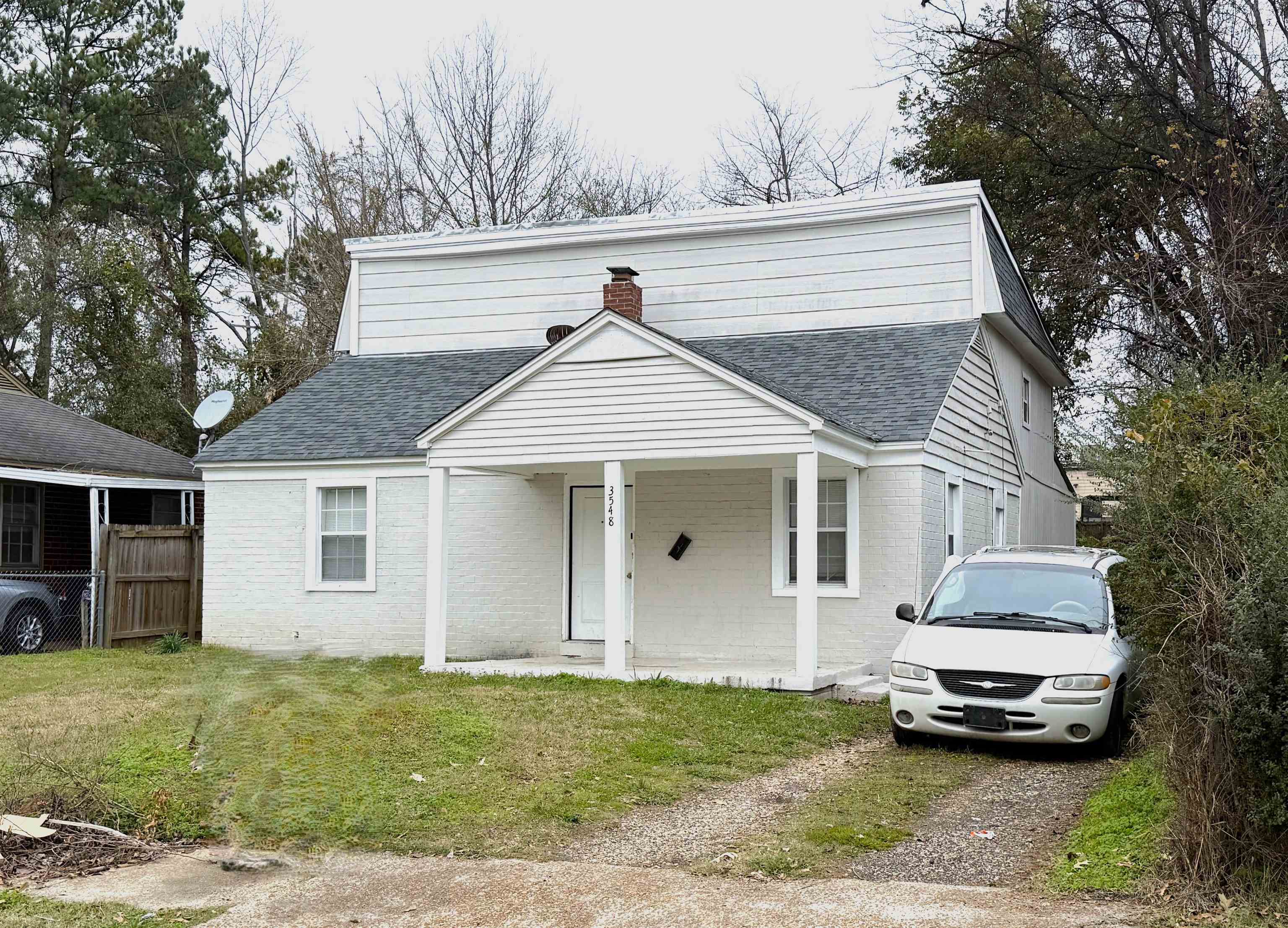 3548 Carrington Road Memphis, TN 38111 - Photo 2 of 2 a view of a white house