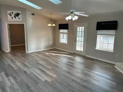 a view of livingroom with window