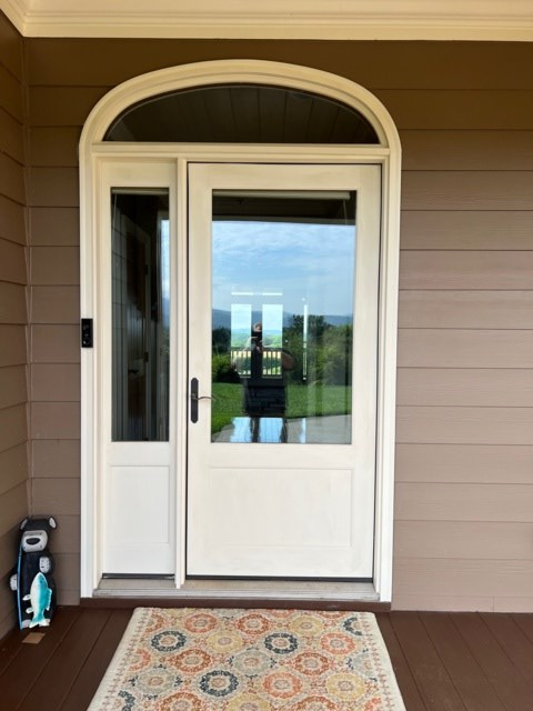 85 Ridgemont Lane Ellijay, GA 30536 - Photo 26 of 42 a view of front door of a house