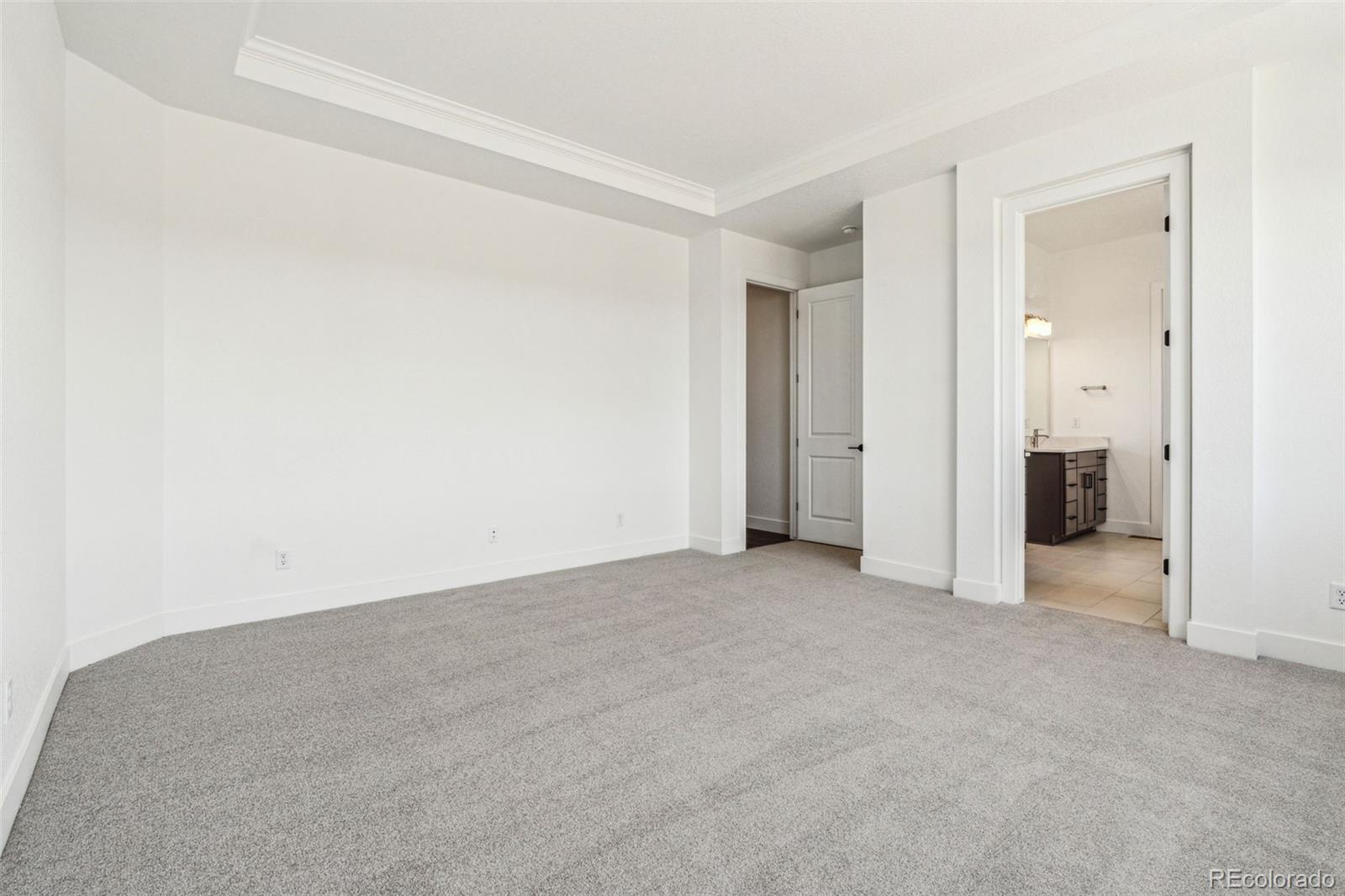 3884 Freestone Point Castle Rock, CO 80108 - Photo 18 of 34 an empty room with a bathroom