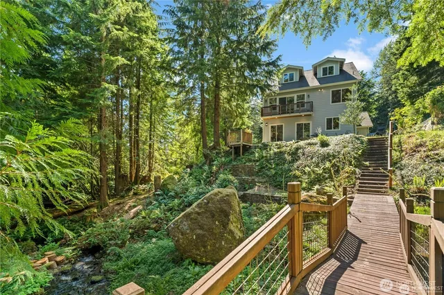 a view of balcony with furniture