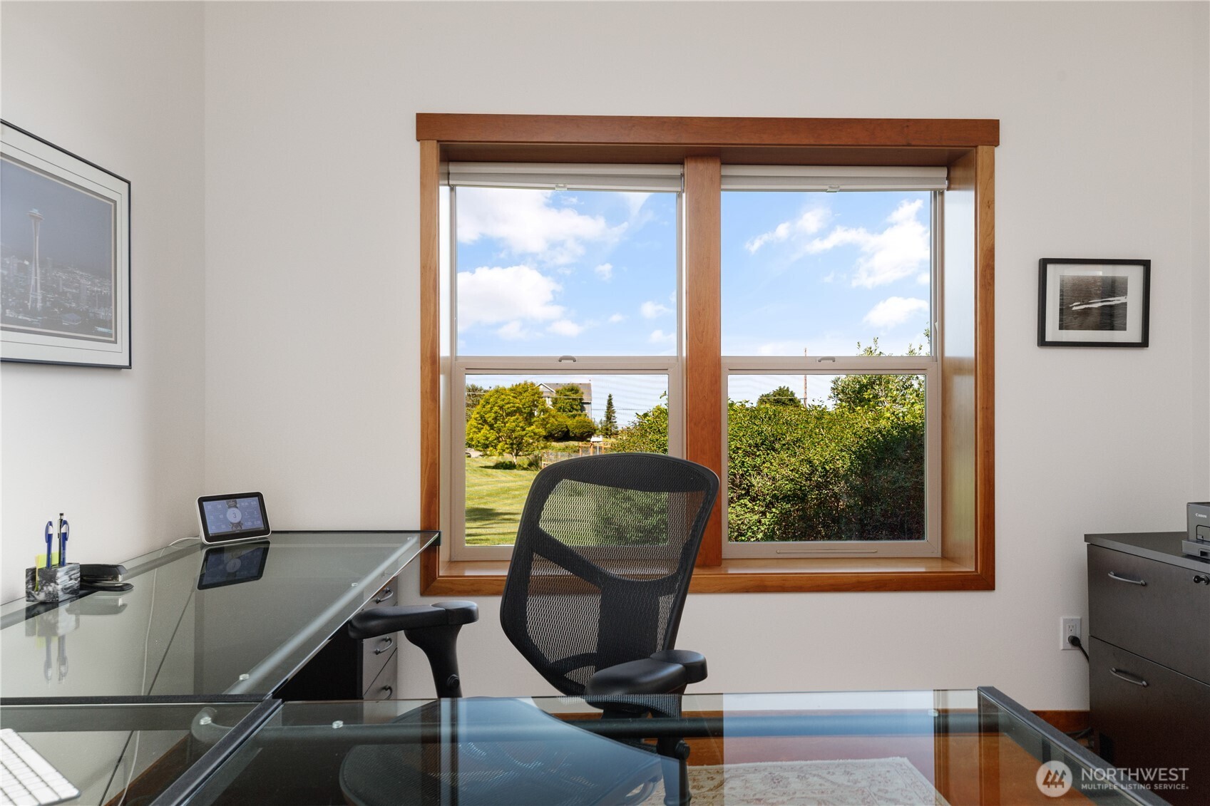 1335 Crestline Terrace Oak Harbor, WA 98277 - Photo 26 of 39 a view of a workspace with furniture and a window