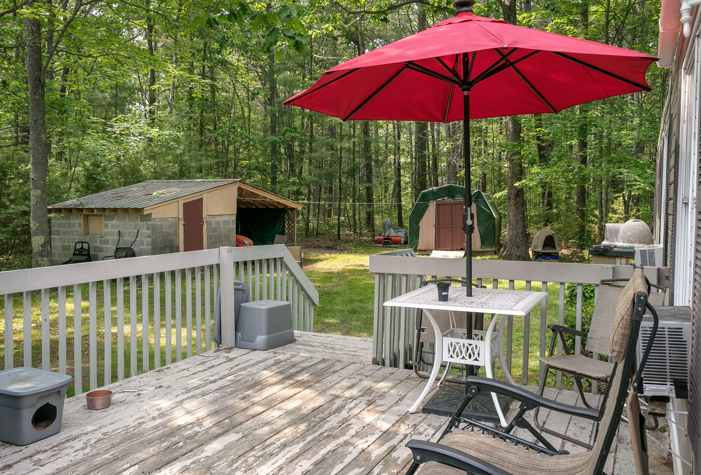 285 Old North Berwick Road Lyman, ME 04002 - Photo 4 of 15 Side Deck