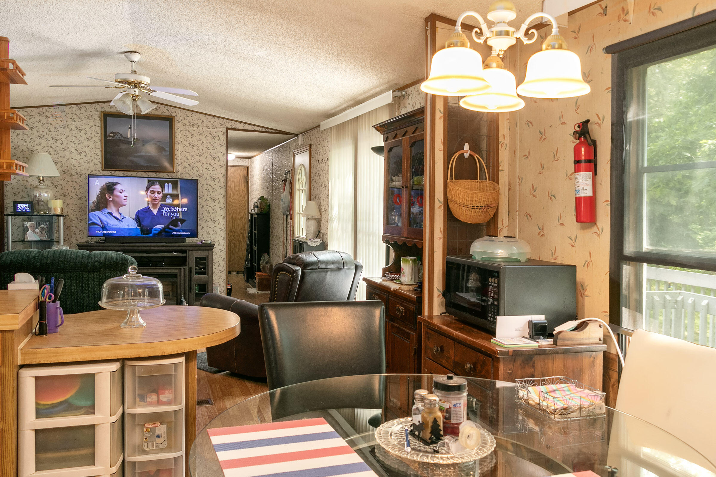 285 Old North Berwick Road Lyman, ME 04002 - Photo 7 of 15 Kitchen/Living Room