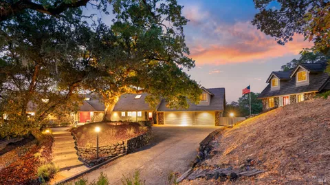 a view of a patio with swimming pool