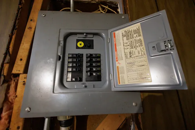 a view of an entryway with sitting area